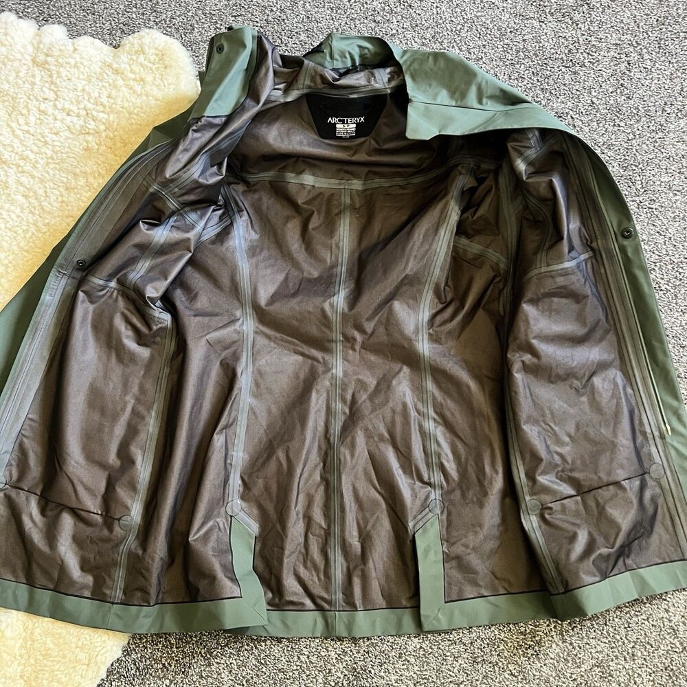 ArcTeryx Codetta GoreTex Hooded Parka Jacket Coat Shell - Picture 9 of 11
